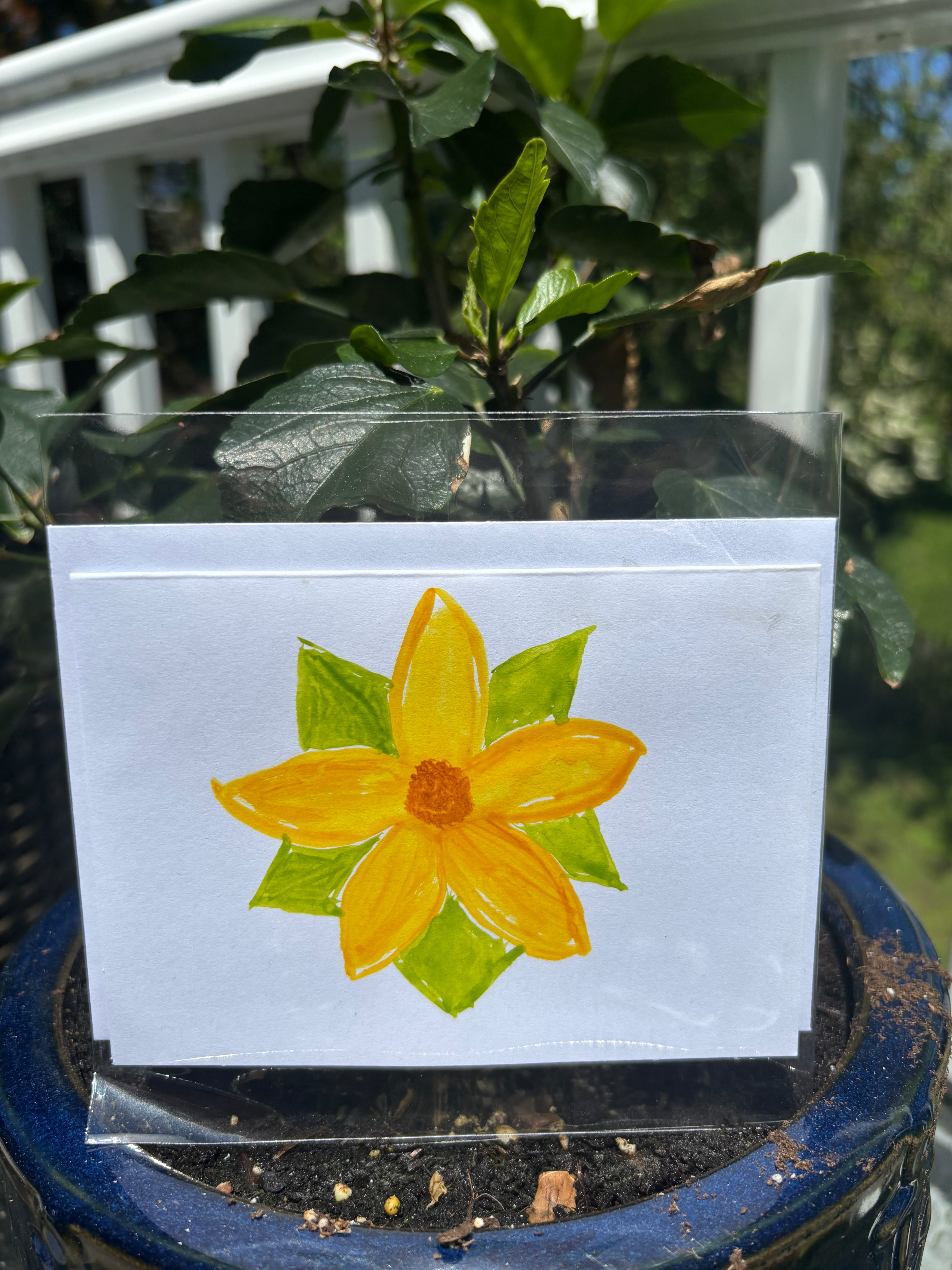 Floral Greeting Card