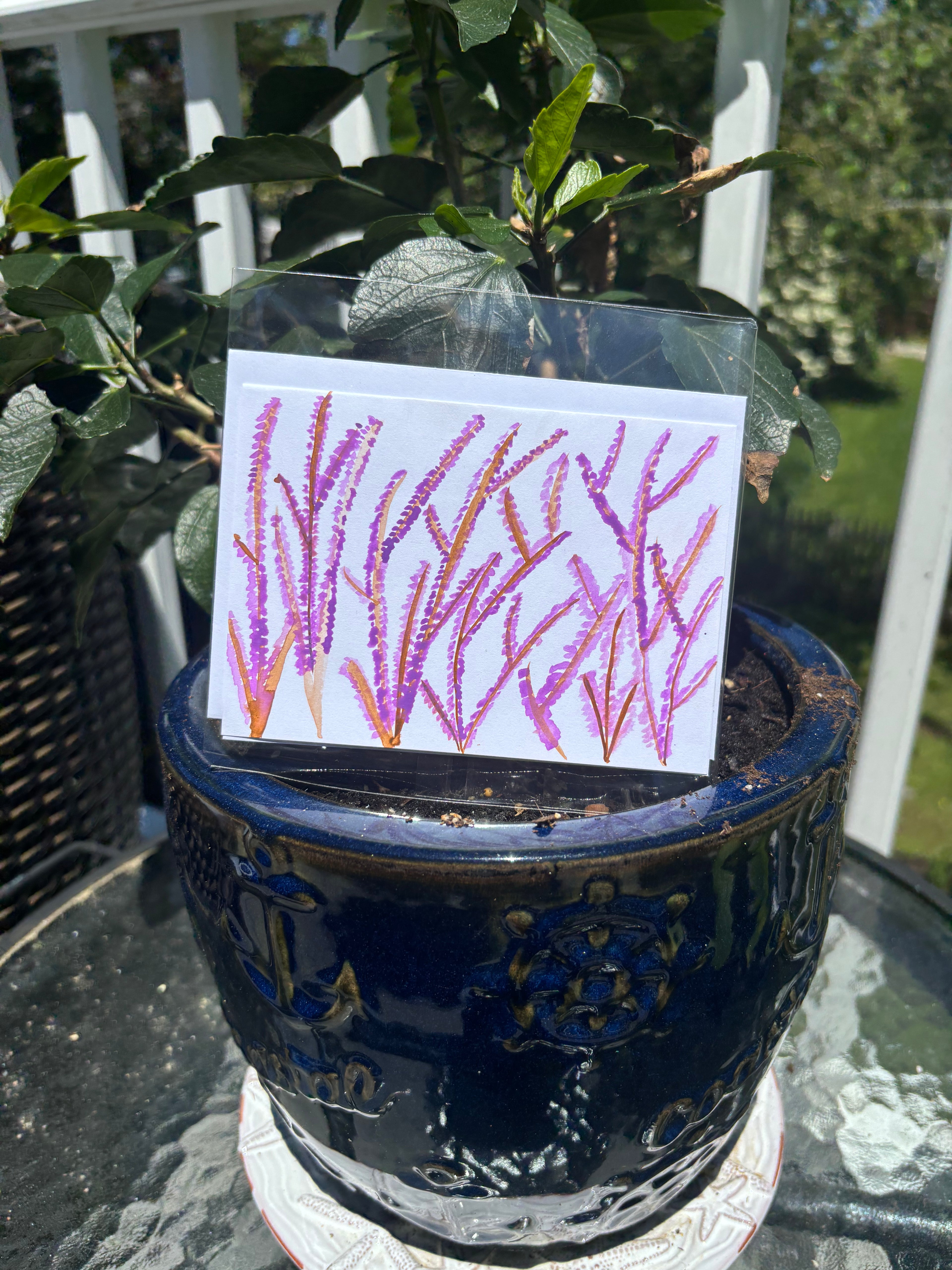 Floral Greeting Card